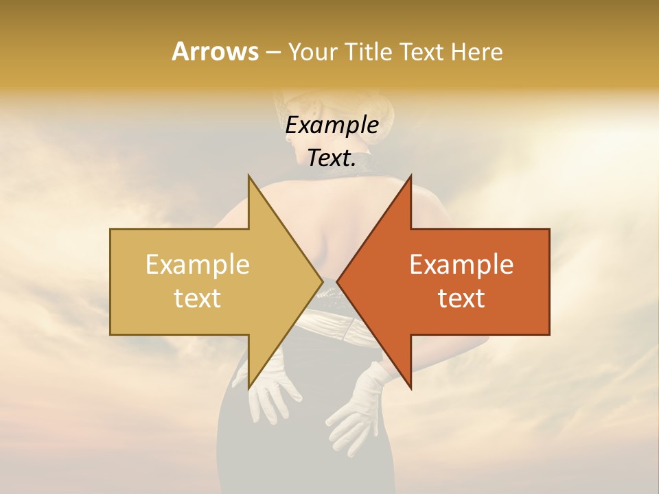 Dreaming Bride Glamour PowerPoint Template