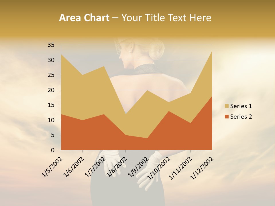 Dreaming Bride Glamour PowerPoint Template