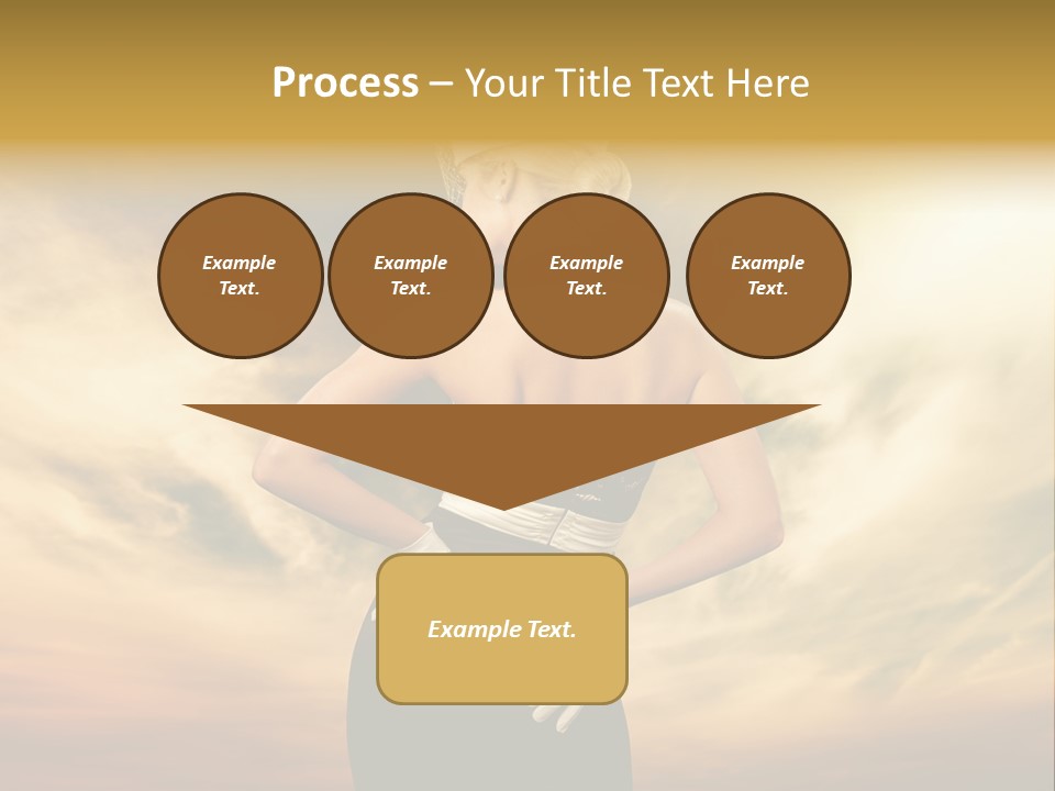 Dreaming Bride Glamour PowerPoint Template