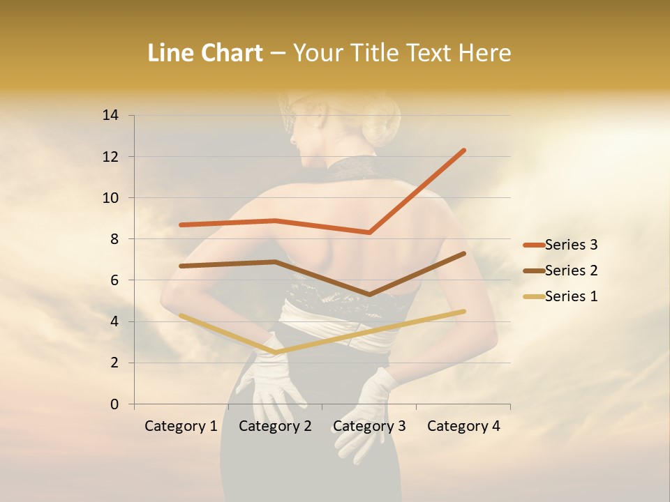 Dreaming Bride Glamour PowerPoint Template