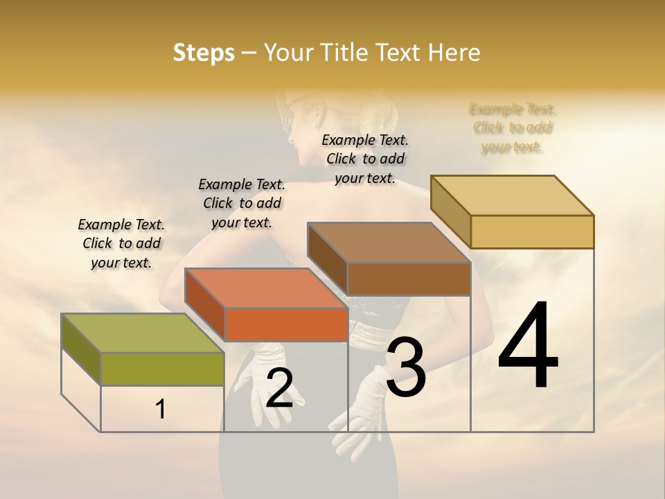 Dreaming Bride Glamour PowerPoint Template