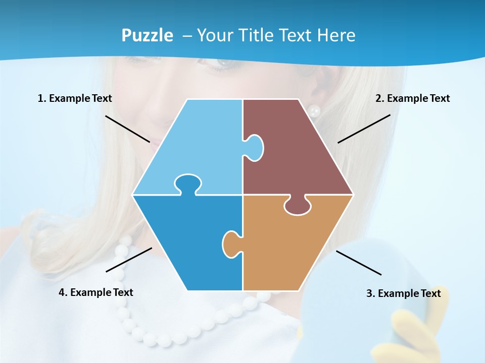 Fashion Portrait Retro PowerPoint Template