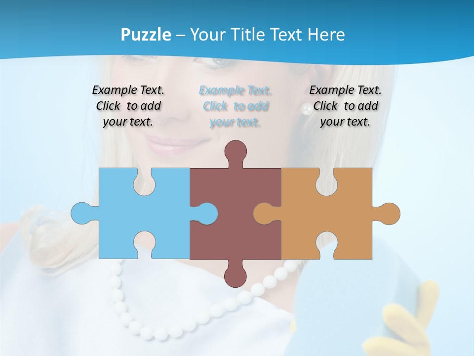 Fashion Portrait Retro PowerPoint Template