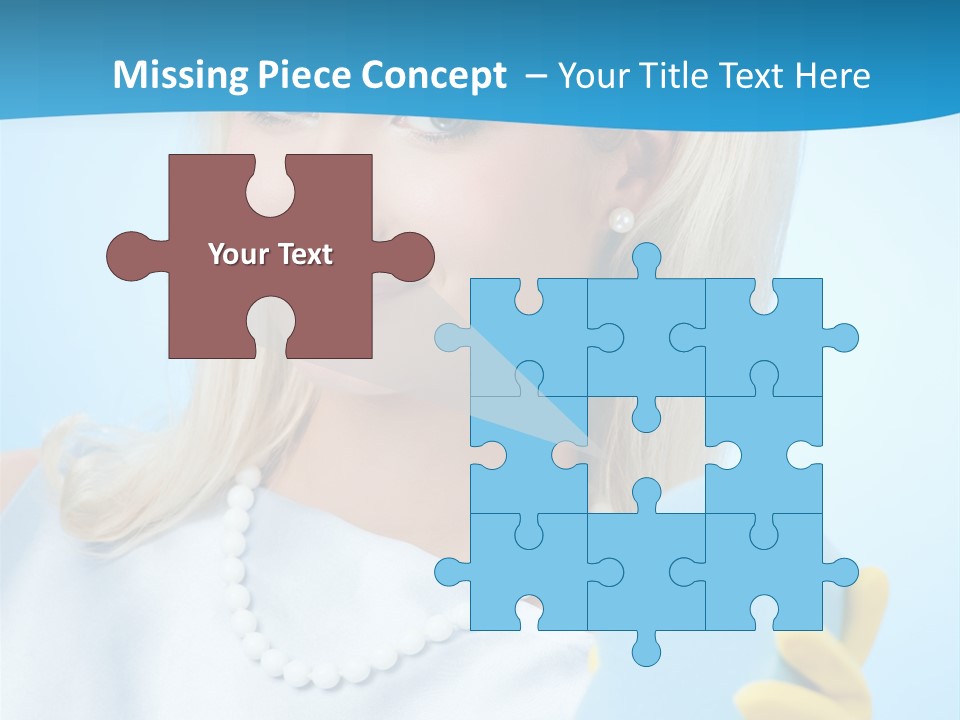 Fashion Portrait Retro PowerPoint Template