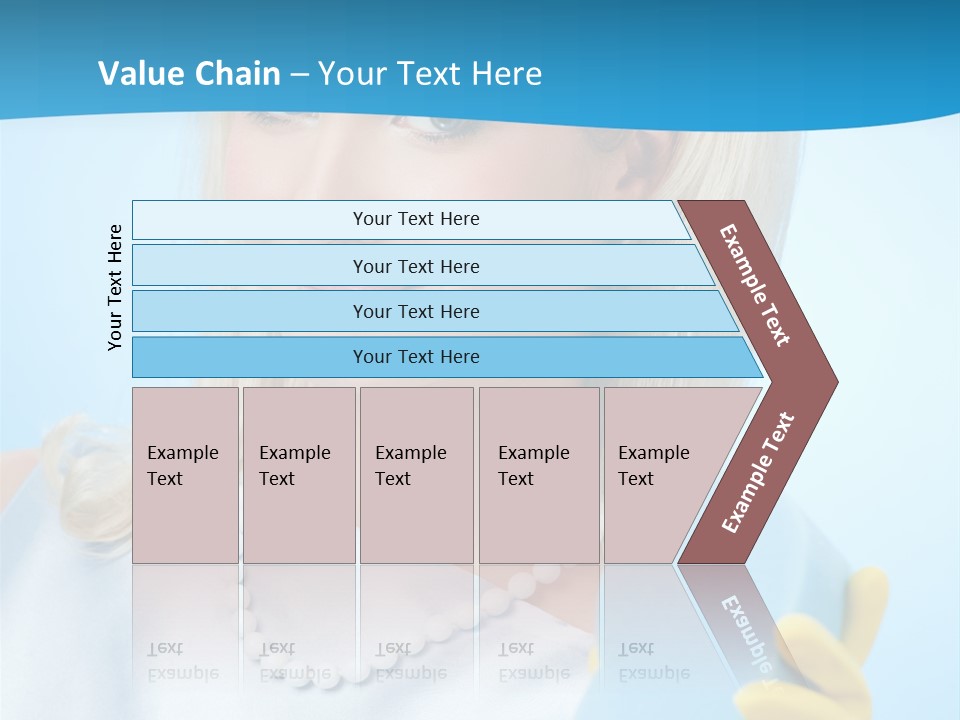 Fashion Portrait Retro PowerPoint Template