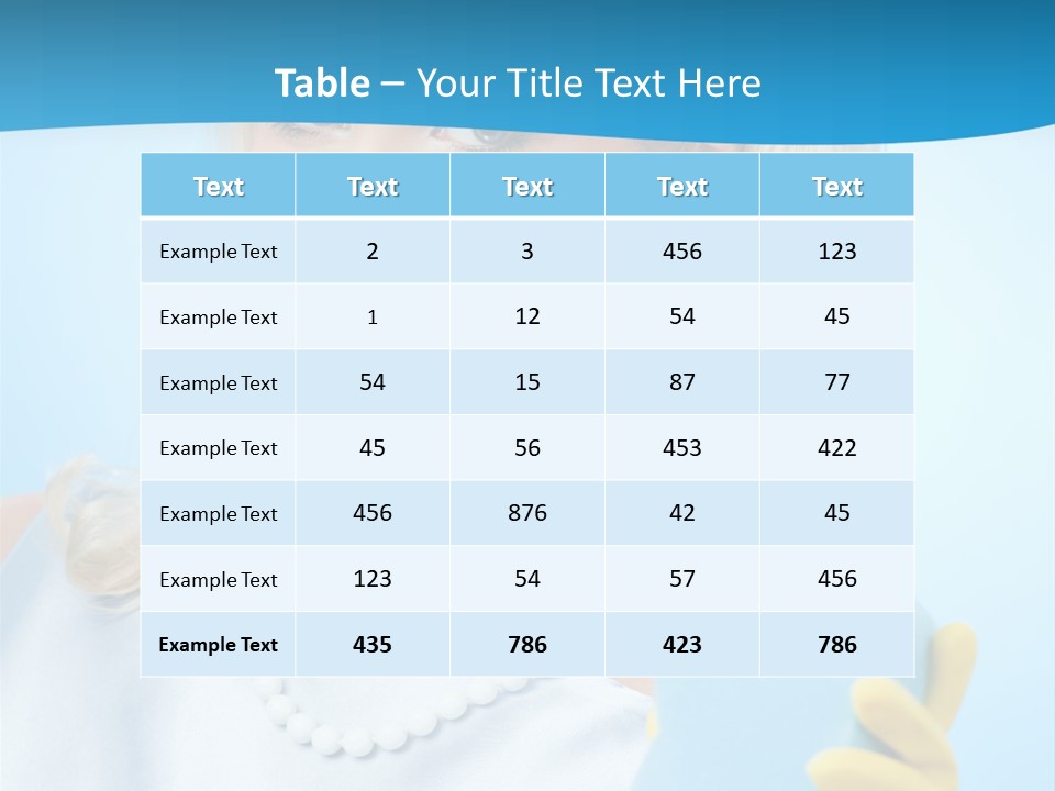 Fashion Portrait Retro PowerPoint Template