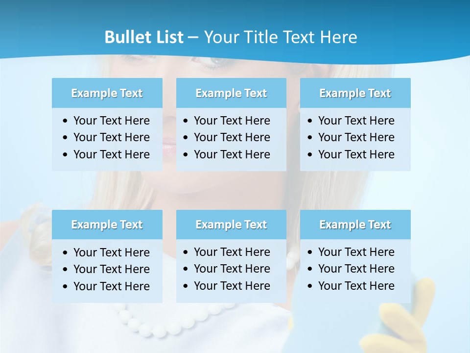 Fashion Portrait Retro PowerPoint Template