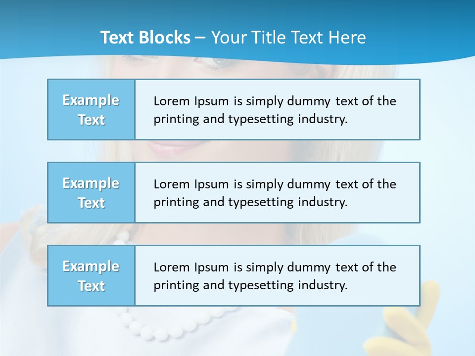 Fashion Portrait Retro PowerPoint Template