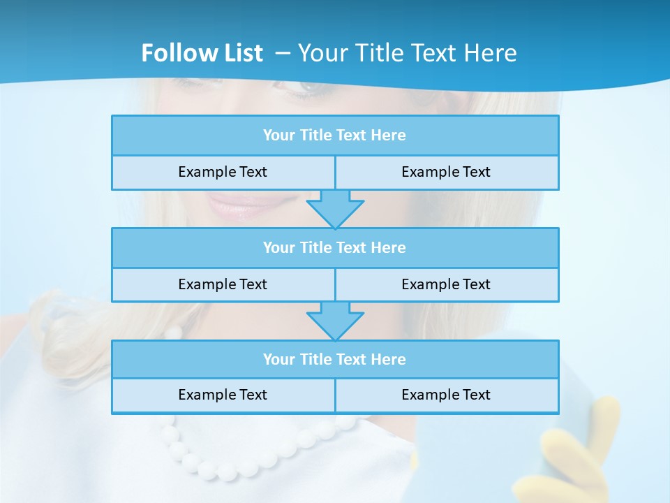 Fashion Portrait Retro PowerPoint Template