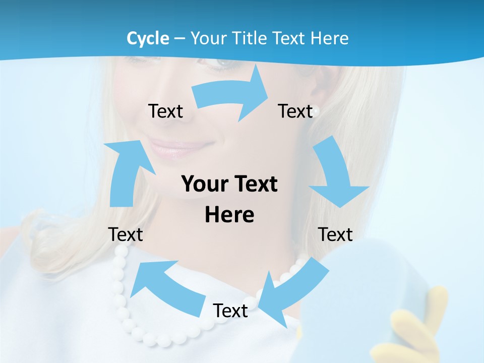 Fashion Portrait Retro PowerPoint Template