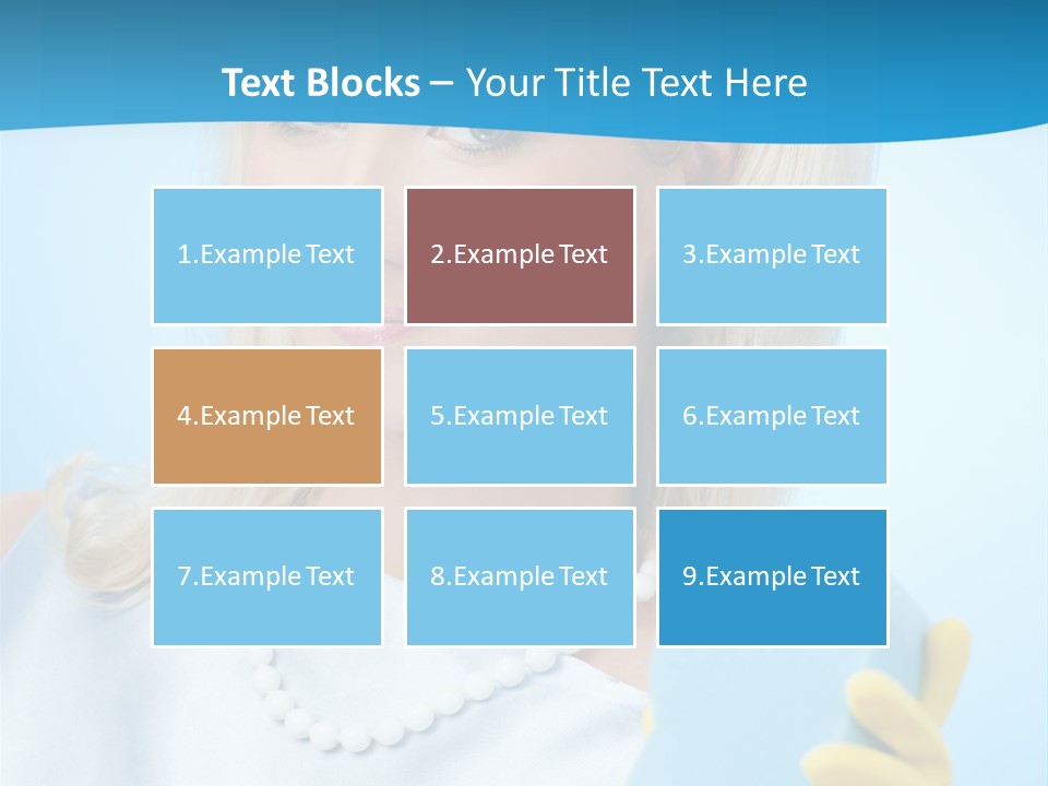 Fashion Portrait Retro PowerPoint Template