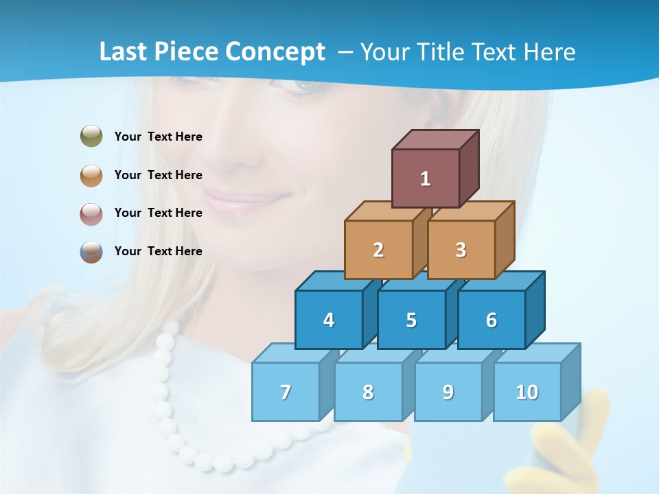 Fashion Portrait Retro PowerPoint Template