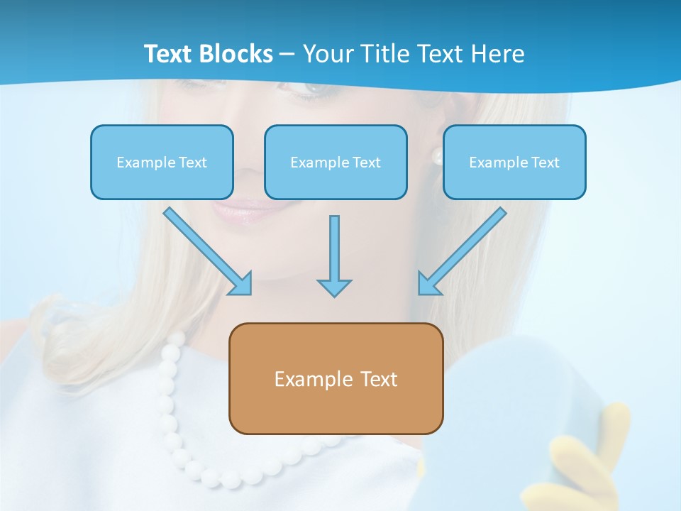 Fashion Portrait Retro PowerPoint Template