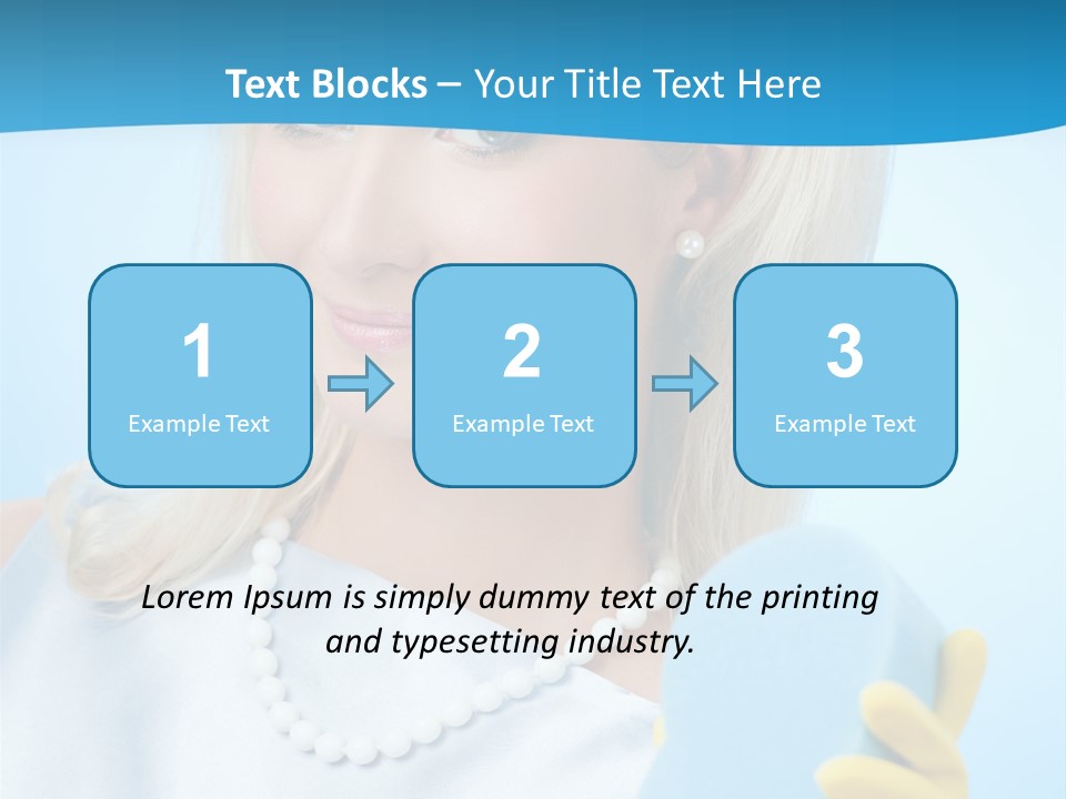 Fashion Portrait Retro PowerPoint Template