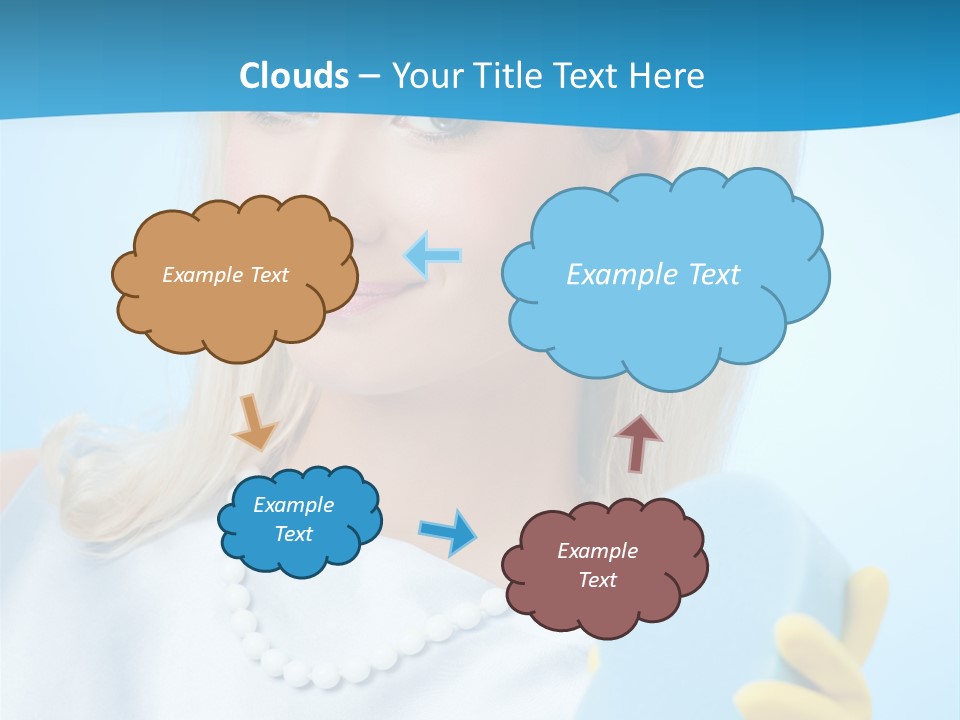 Fashion Portrait Retro PowerPoint Template