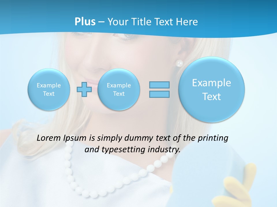 Fashion Portrait Retro PowerPoint Template