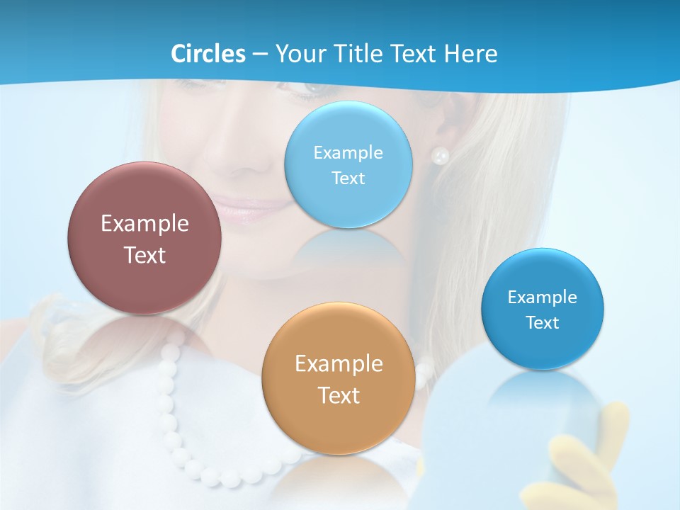 Fashion Portrait Retro PowerPoint Template