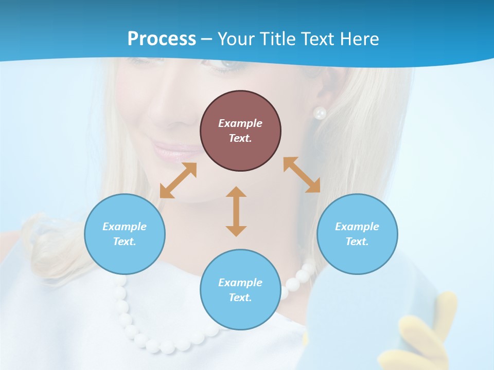 Fashion Portrait Retro PowerPoint Template