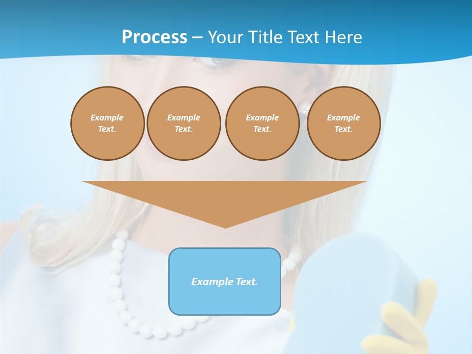 Fashion Portrait Retro PowerPoint Template