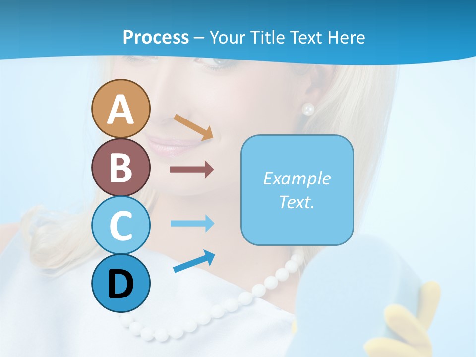 Fashion Portrait Retro PowerPoint Template