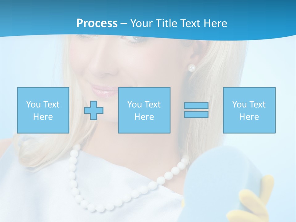 Fashion Portrait Retro PowerPoint Template