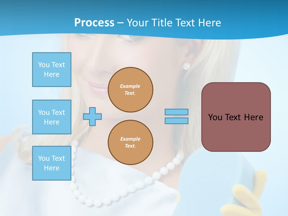 Fashion Portrait Retro PowerPoint Template