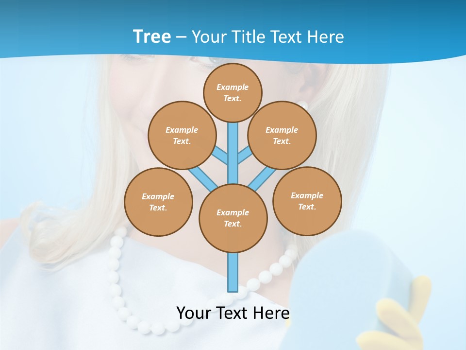 Fashion Portrait Retro PowerPoint Template