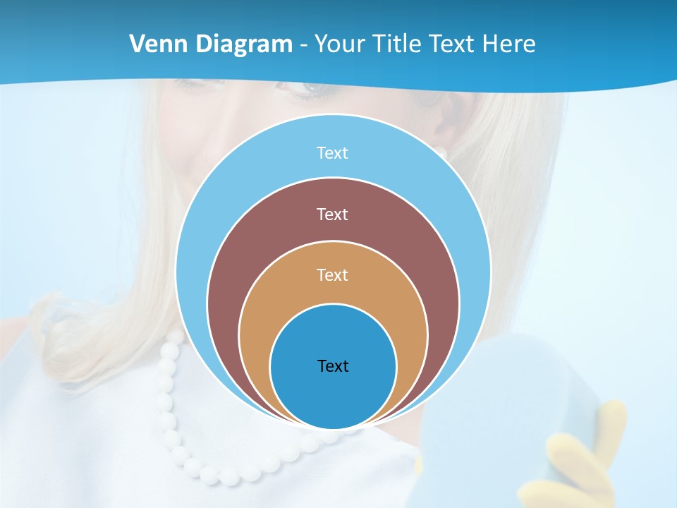 Fashion Portrait Retro PowerPoint Template