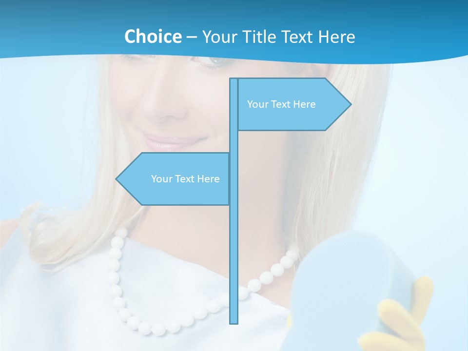 Fashion Portrait Retro PowerPoint Template