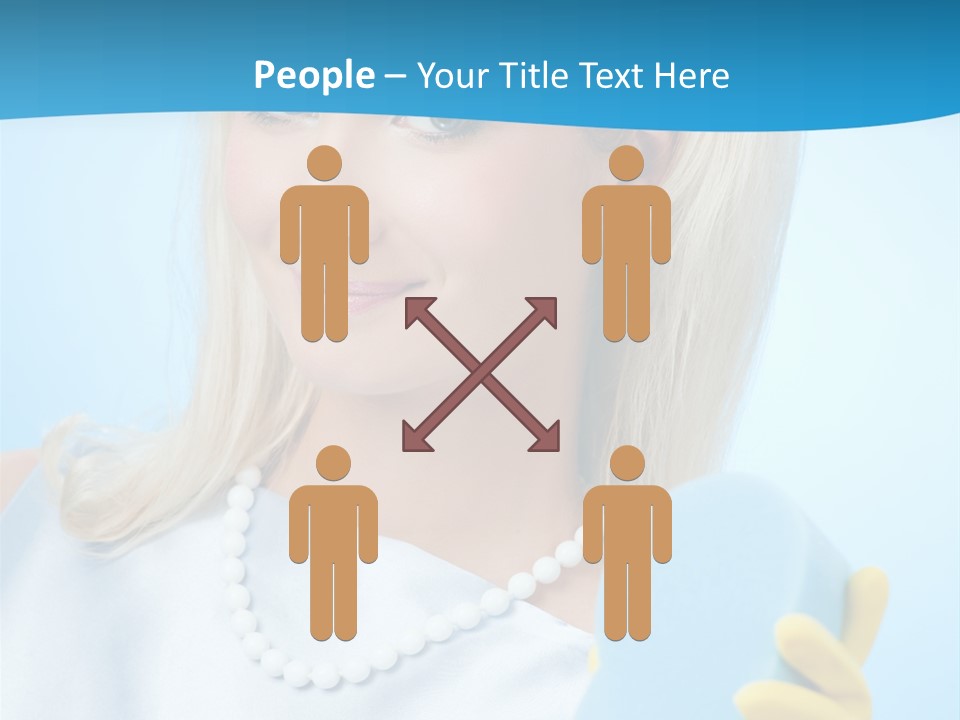 Fashion Portrait Retro PowerPoint Template