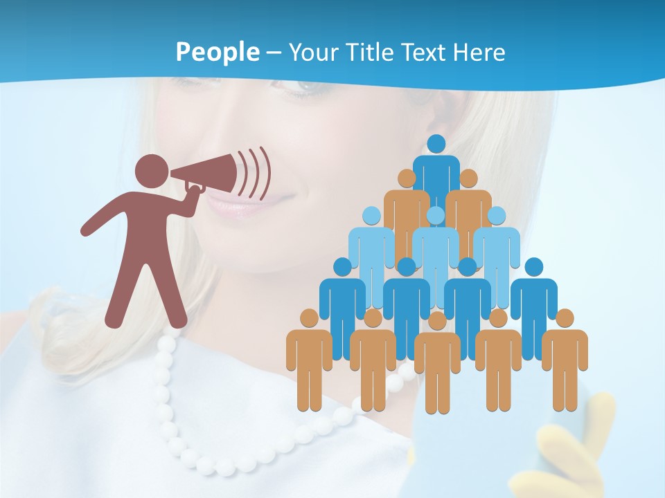 Fashion Portrait Retro PowerPoint Template