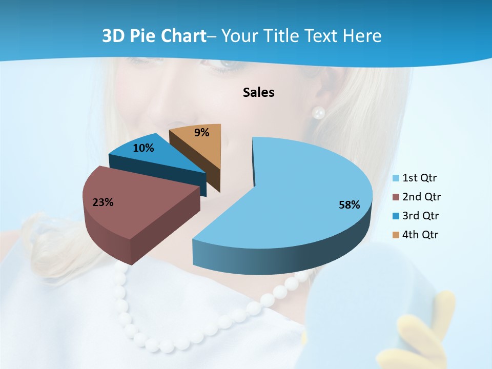 Fashion Portrait Retro PowerPoint Template