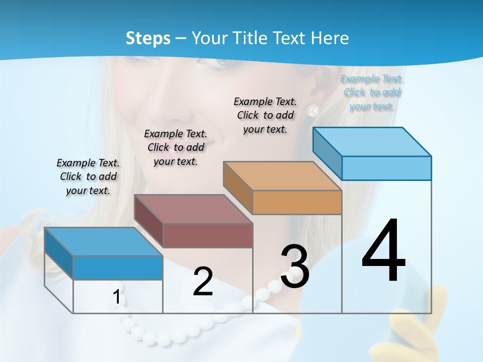 Fashion Portrait Retro PowerPoint Template