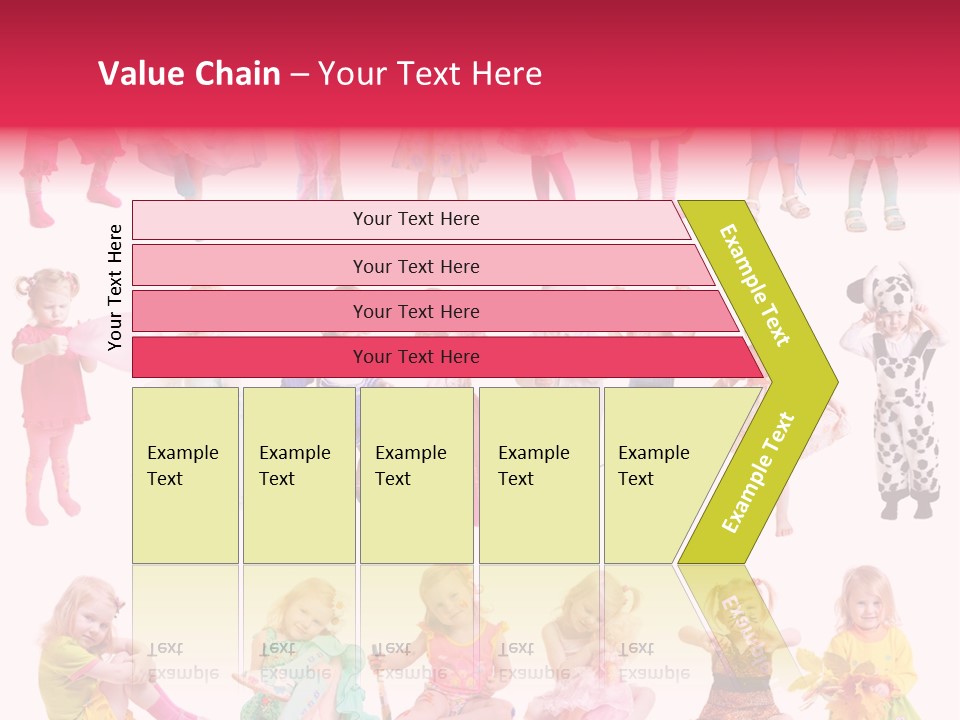 Cheerful Adorable Girl PowerPoint Template
