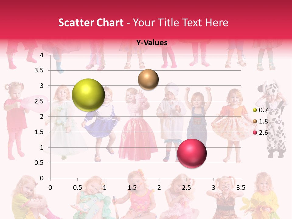 Cheerful Adorable Girl PowerPoint Template