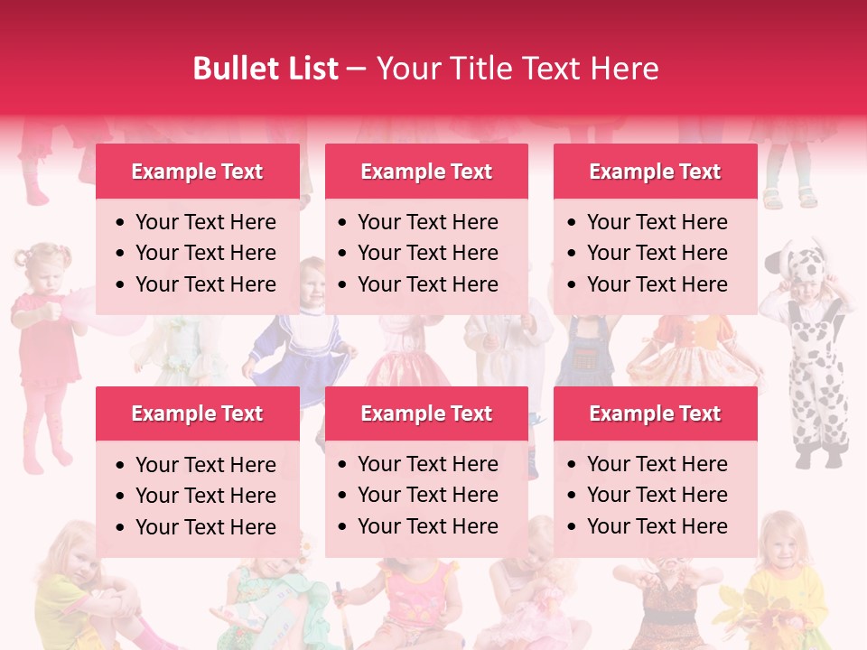 Cheerful Adorable Girl PowerPoint Template