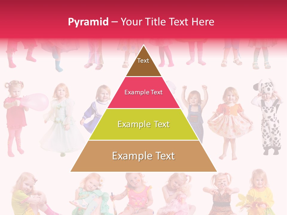 Cheerful Adorable Girl PowerPoint Template