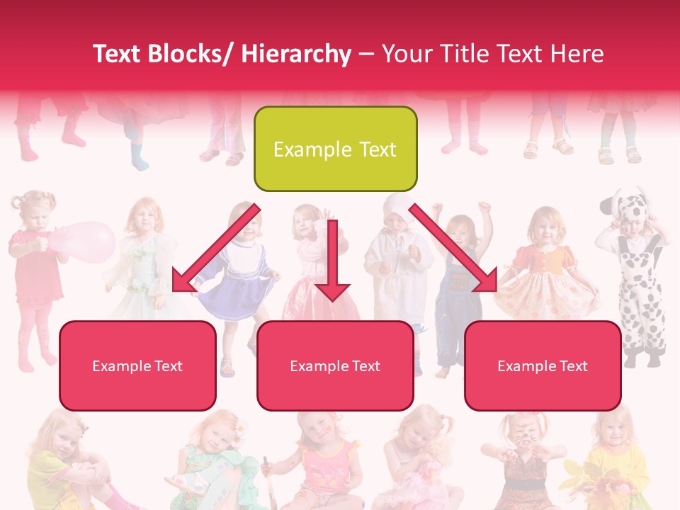 Cheerful Adorable Girl PowerPoint Template