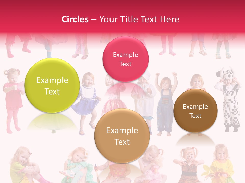 Cheerful Adorable Girl PowerPoint Template