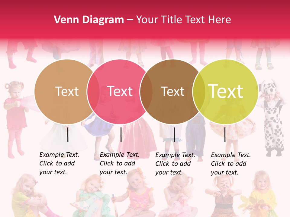 Cheerful Adorable Girl PowerPoint Template