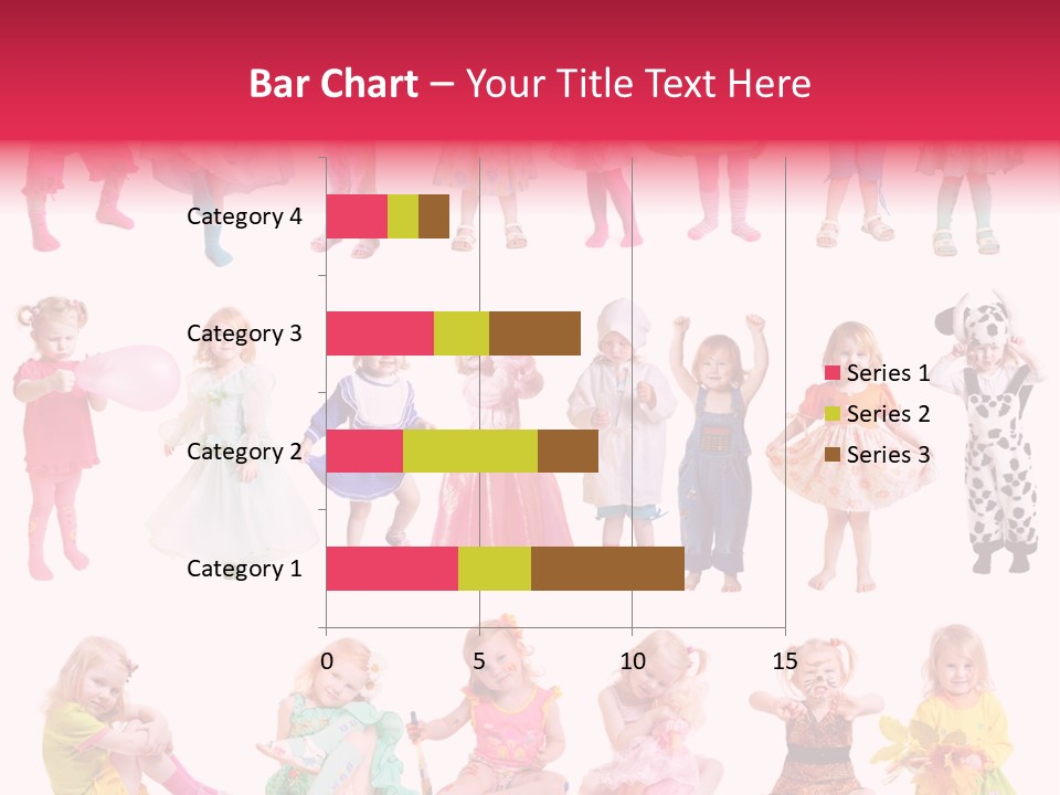 Cheerful Adorable Girl PowerPoint Template