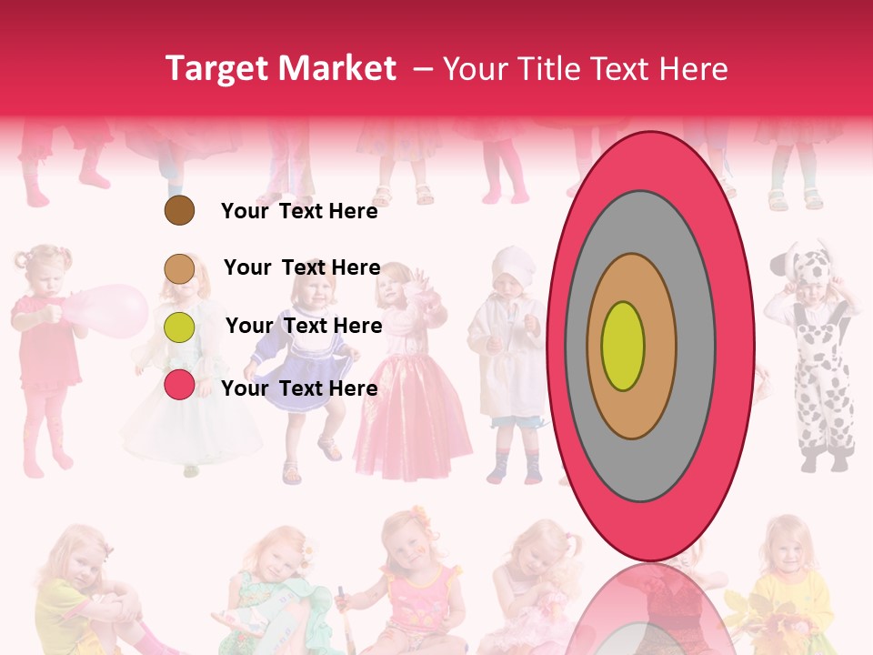 Cheerful Adorable Girl PowerPoint Template