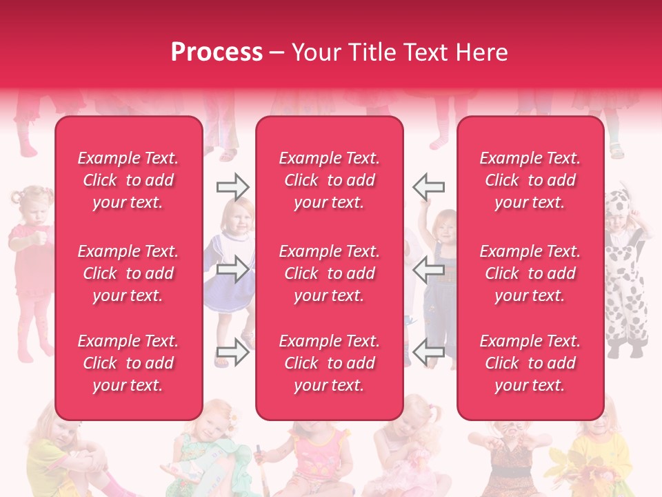 Cheerful Adorable Girl PowerPoint Template