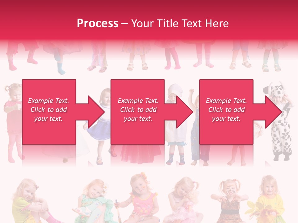 Cheerful Adorable Girl PowerPoint Template