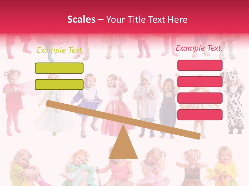 Cheerful Adorable Girl PowerPoint Template