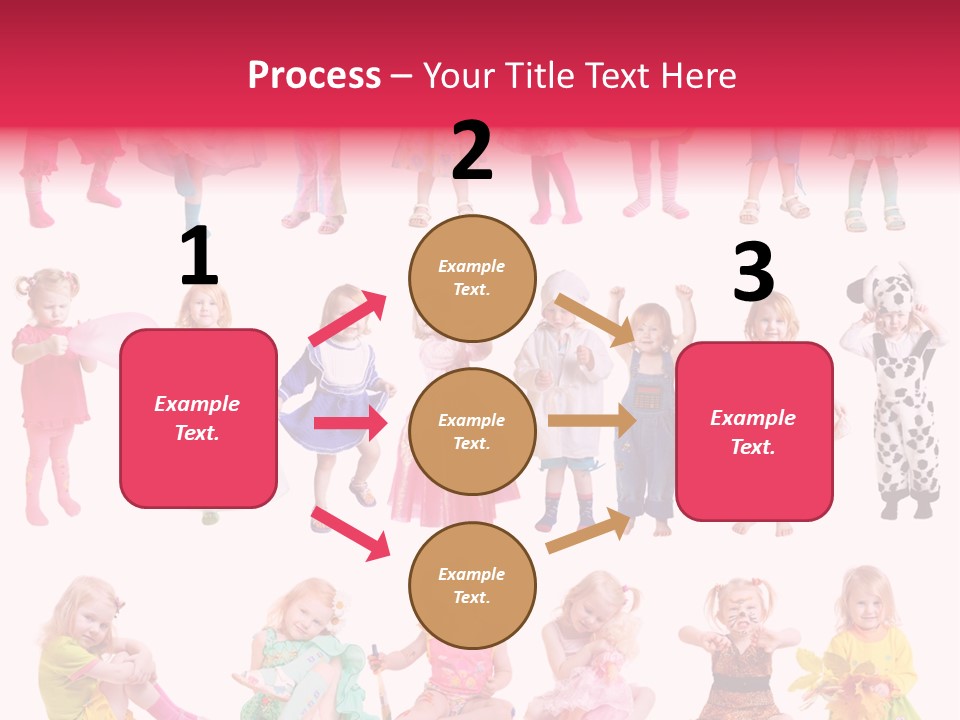 Cheerful Adorable Girl PowerPoint Template