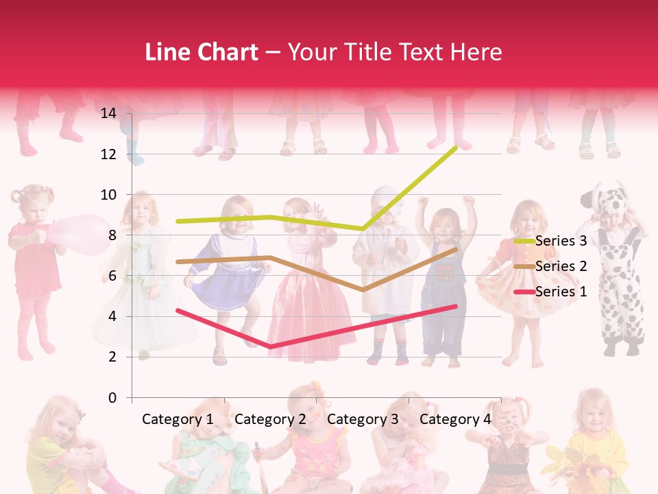 Cheerful Adorable Girl PowerPoint Template