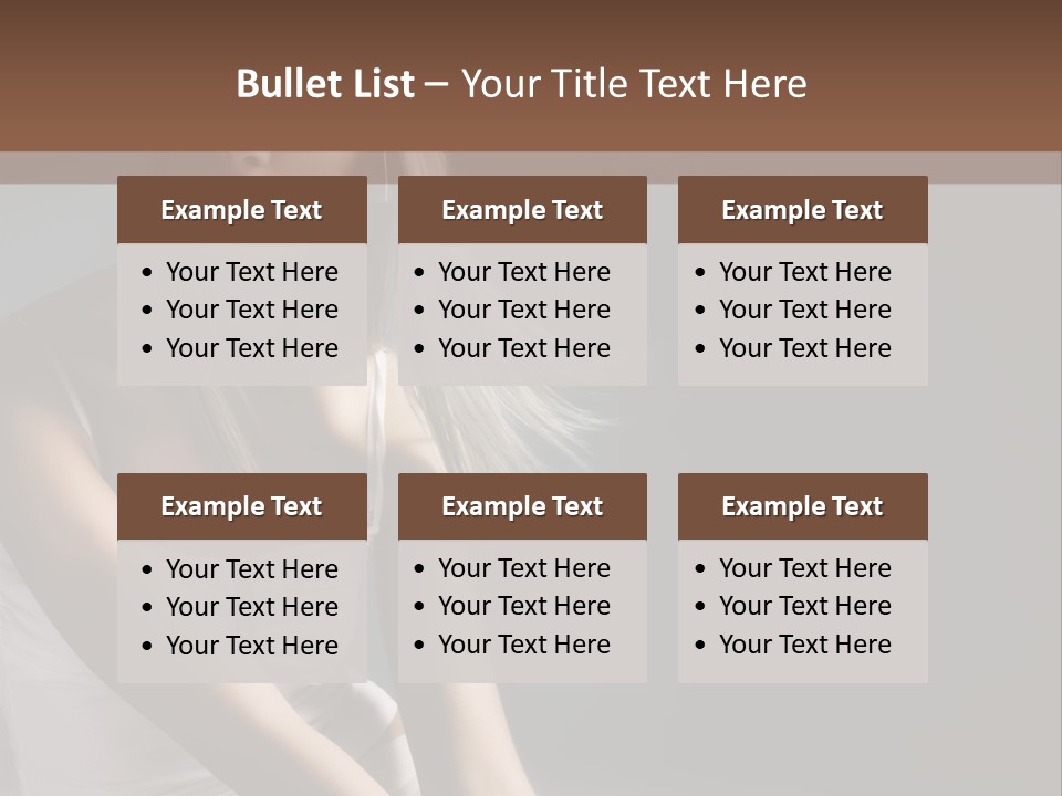 Health Beautiful Sensuality PowerPoint Template