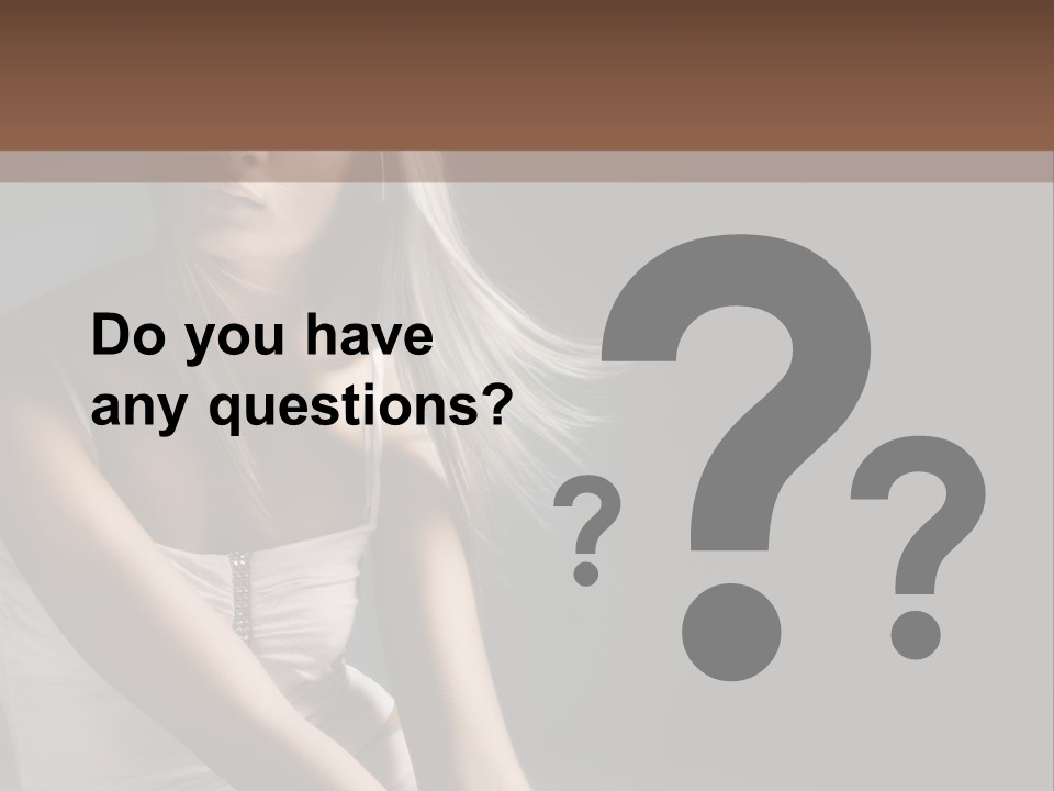 Health Beautiful Sensuality PowerPoint Template