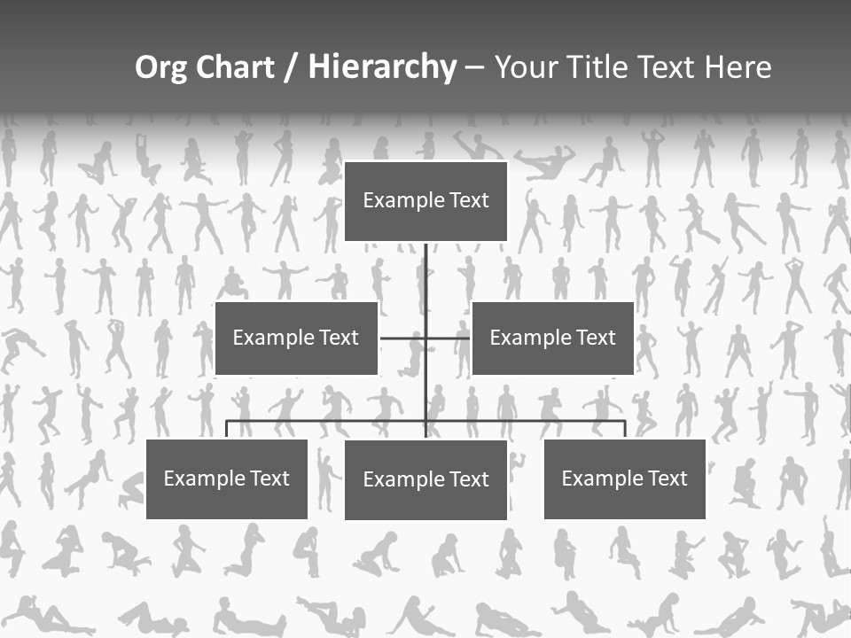 Girl Posing Element PowerPoint Template